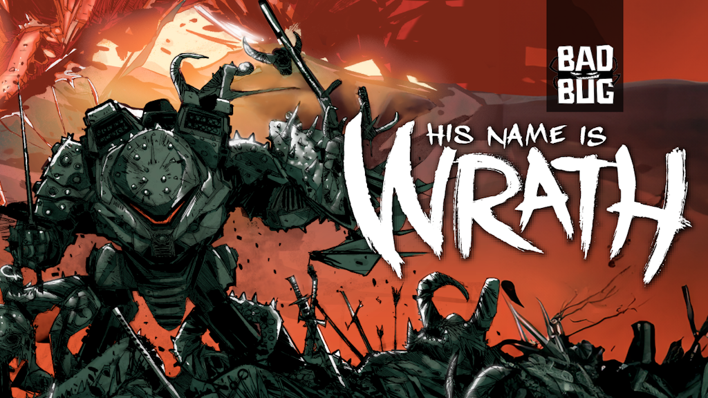 His Name is Wrath #1-4: a mech vs. demons comic series