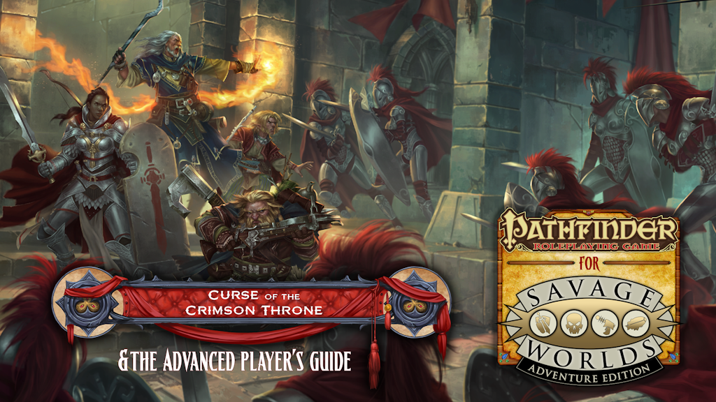 Pathfinder® for Savage Worlds – Curse of the Crimson Throne