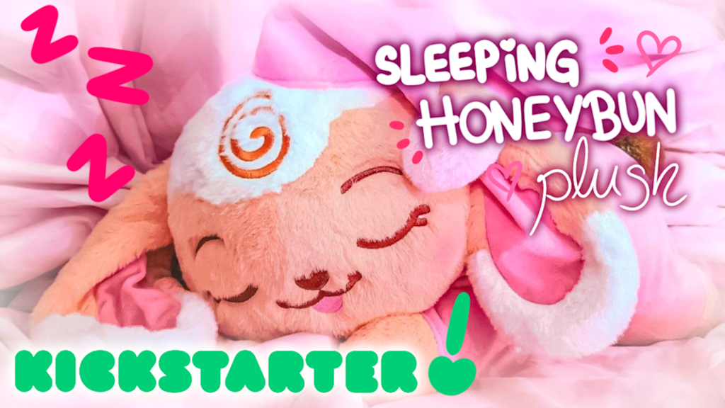 Sweet Dreams...Sleeping Honeybun Soft Plushie