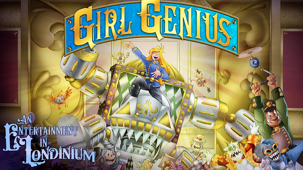 An Entertainment In Londinium: A Girl Genius Graphic Novel