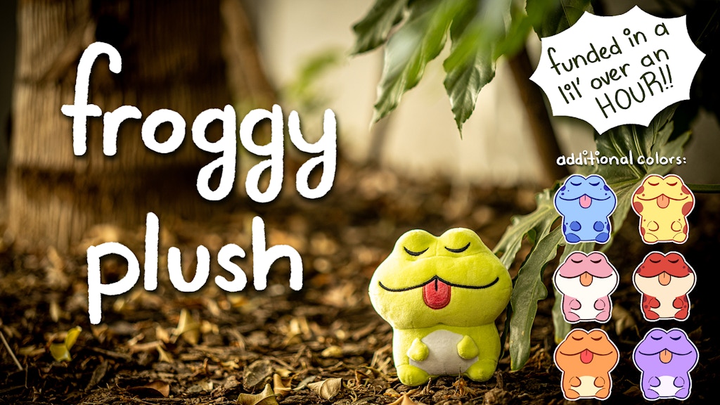 Froggy Plush