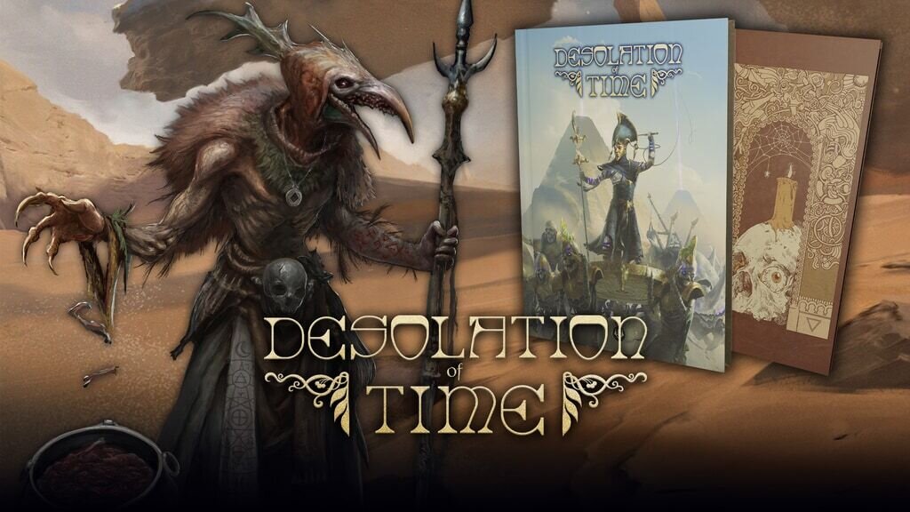Desolation of Time: A Grim Adventure and Grimoire for 5E+