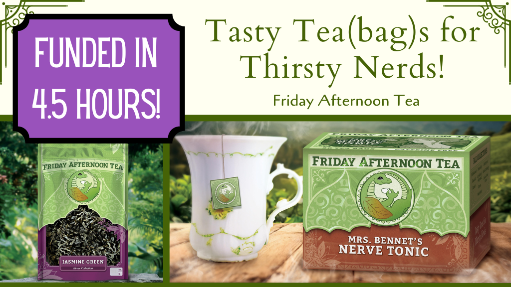 Tasty Tea(bag)s for Thirsty Nerds!