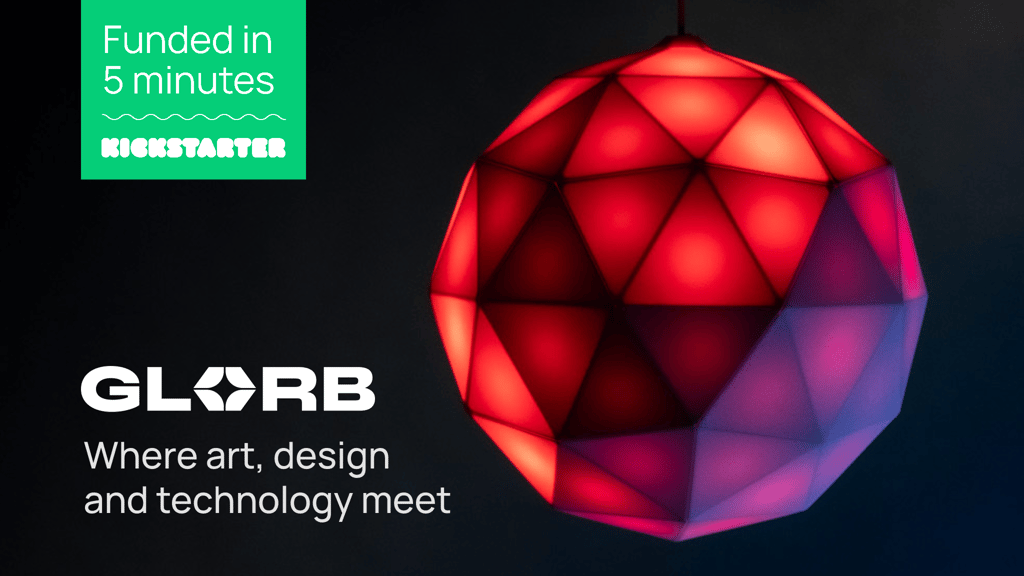 GLORB - A smart lamp and living sculpture