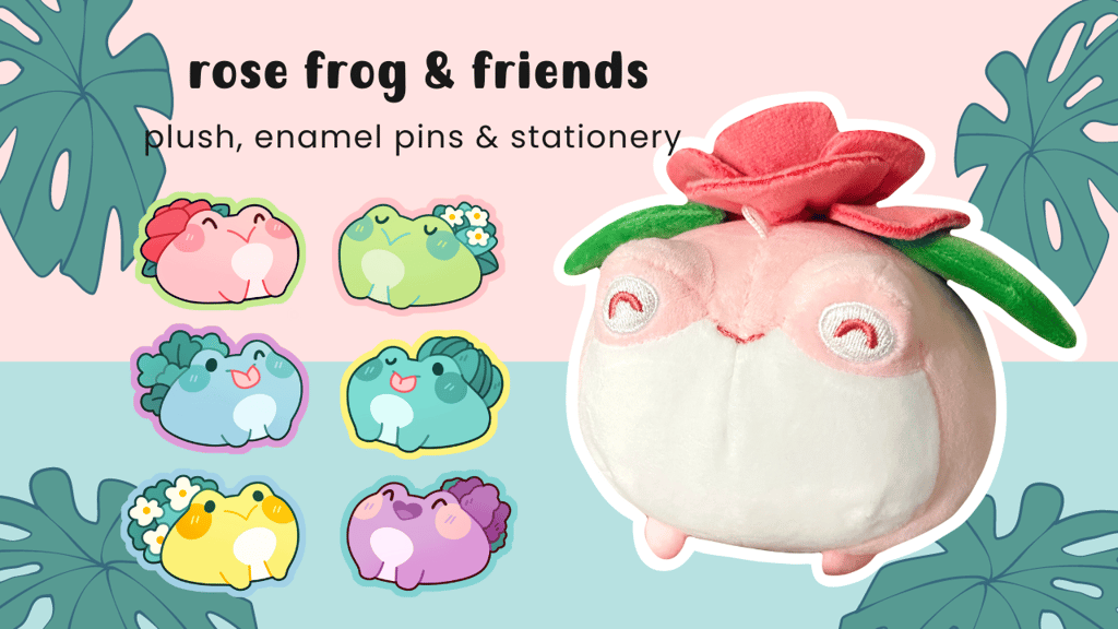 Rose Frog & Friends