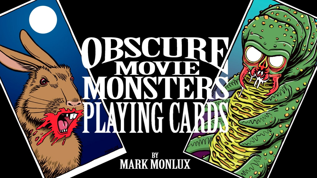 Obscure Movie Monster Playing Cards