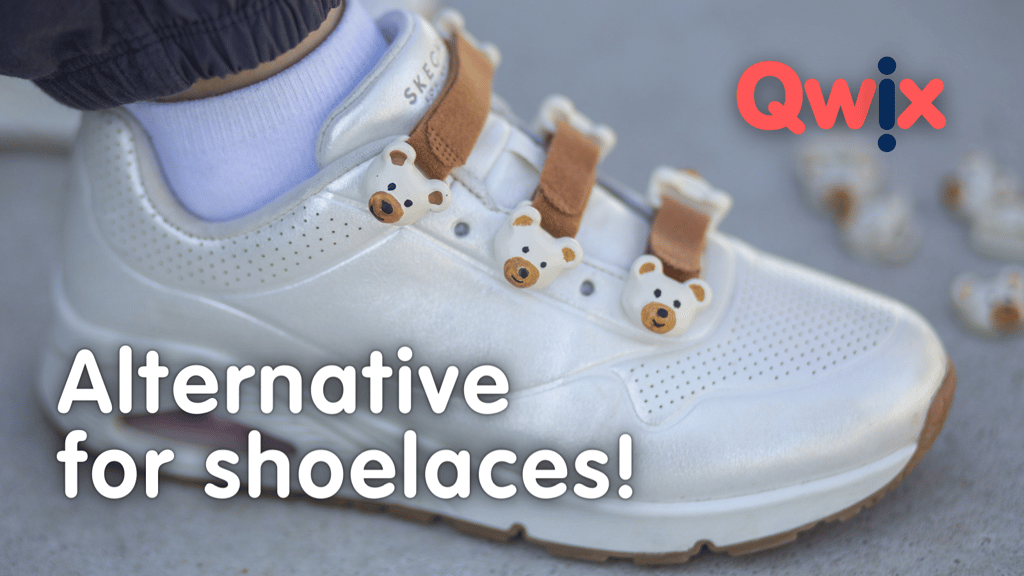 QWIX is a fun and easy alternative to shoelaces!