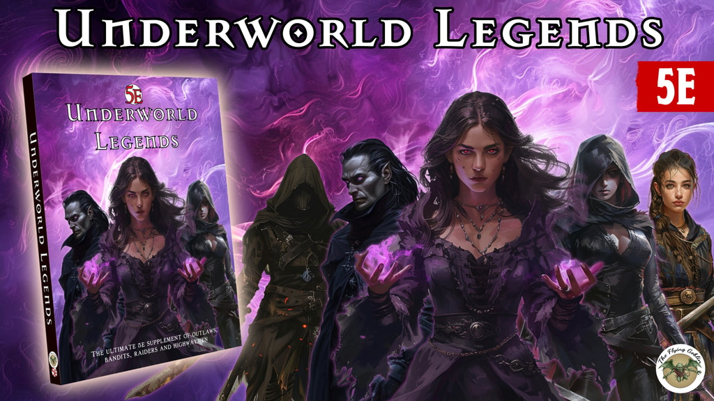 Underworld Legends - A DND 5e Bandit Groups Supplement