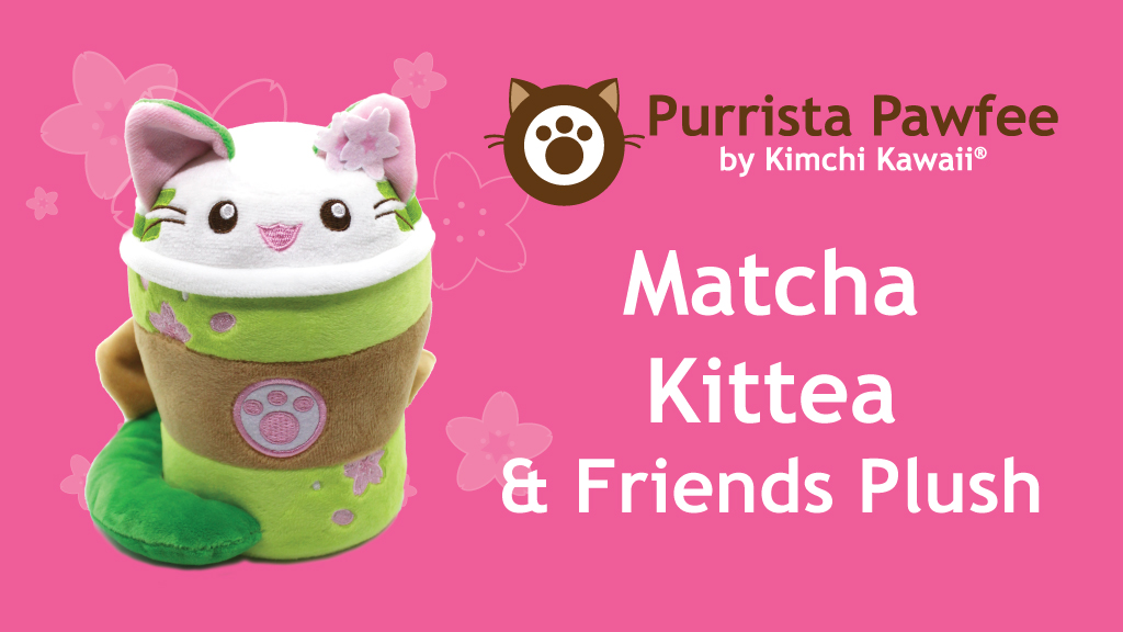 Matcha Kittea and Friends Plush