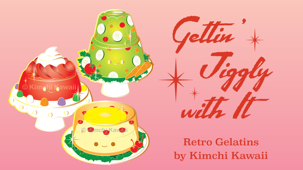 Gettin' Jiggly With It: Retro Gelatin Enamel Pins