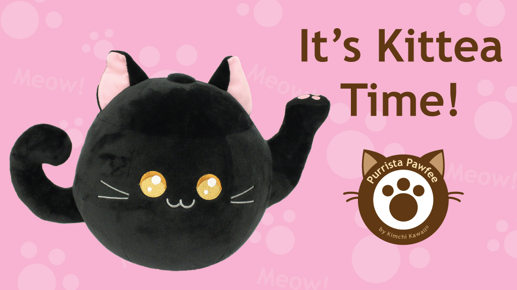 Kittea: The Cute Cat Tea Pot Plush