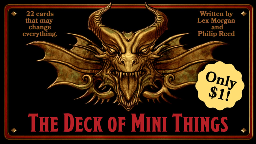 The Deck of Mini Things, 22 Unexpected Treasures for 5e