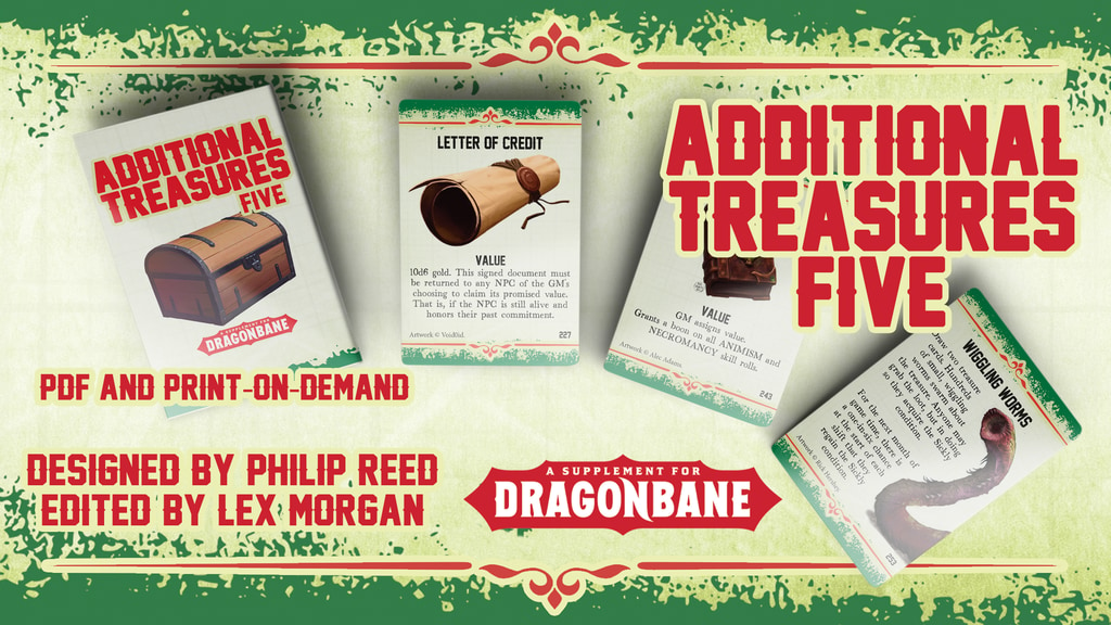 Additional Treasures Five, A Supplement for Dragonbane