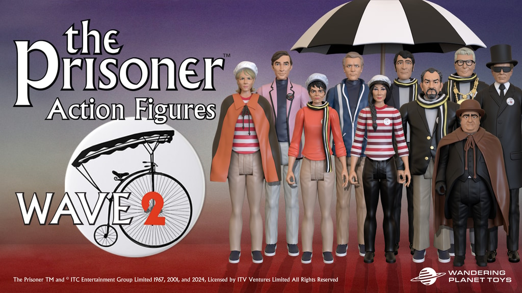 The Prisoner Retro Style Action Figures Wave No2