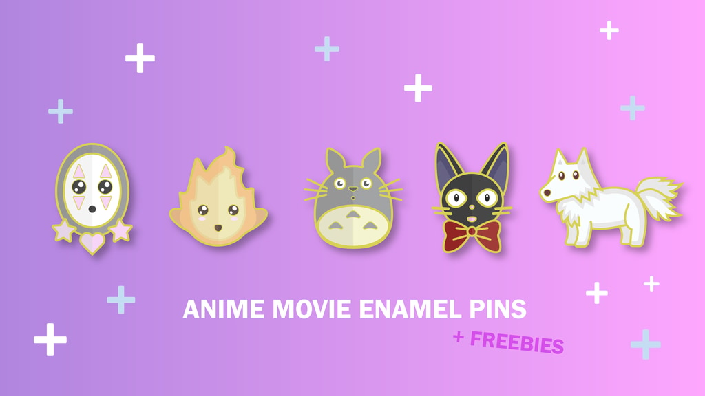 Anime Movie Enamel Pins