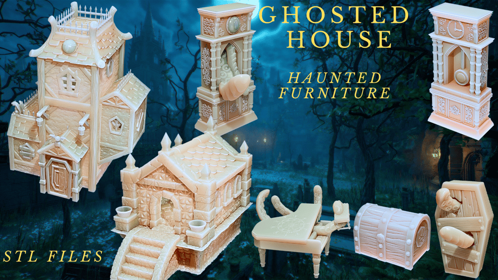 Ghosted House and Haunted Furniture- Pay what you want