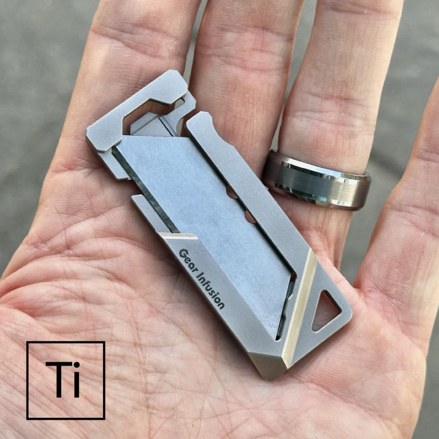 GhostTi - Ultra Thin & Secure Titanium Pocket Tool