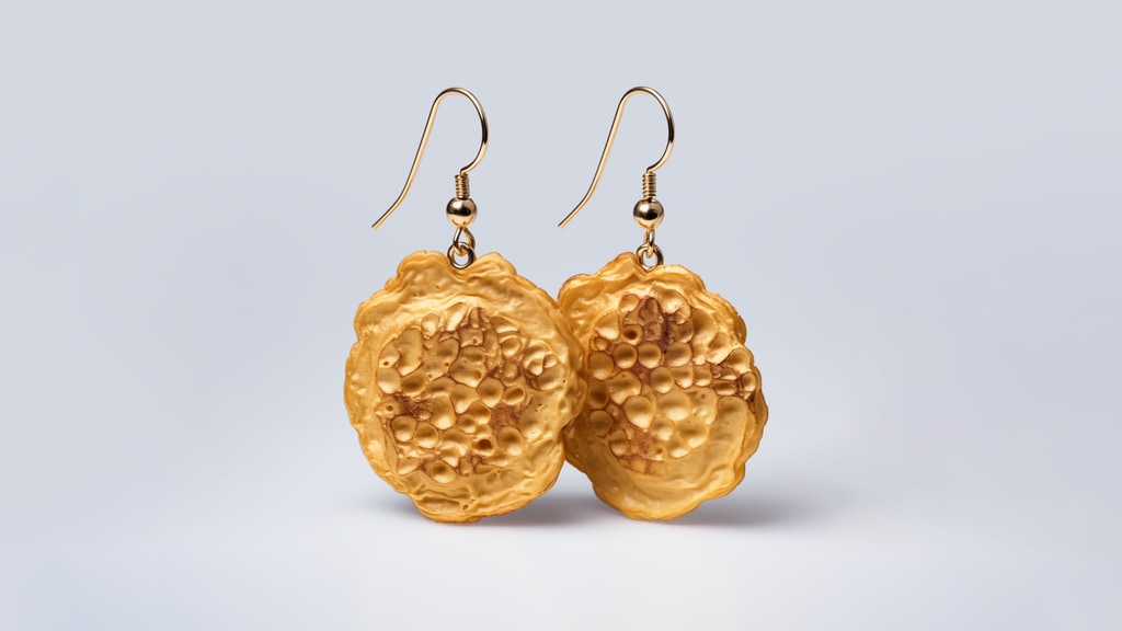 PANCAKE EARRINGS by Bonny Carrera