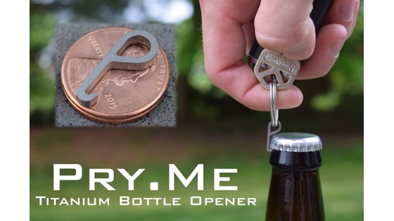 Pry.Me - Grade 5 Titanium Micro Bottle Opener