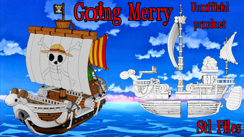 Going Merry-Stl Files