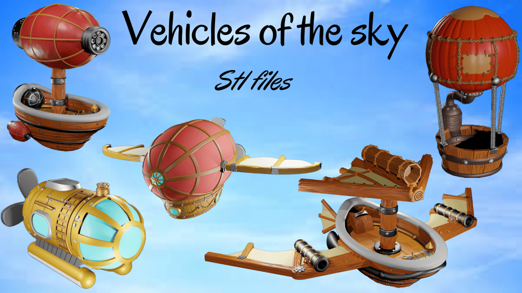 Vehicles of the sky - Pay what you want