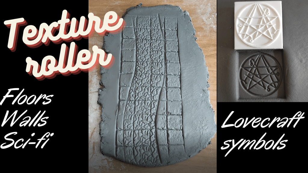 Texture roller STL