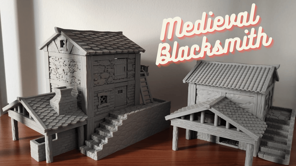 Medieval Blacksmith: Interchangeable Floors - Stl files