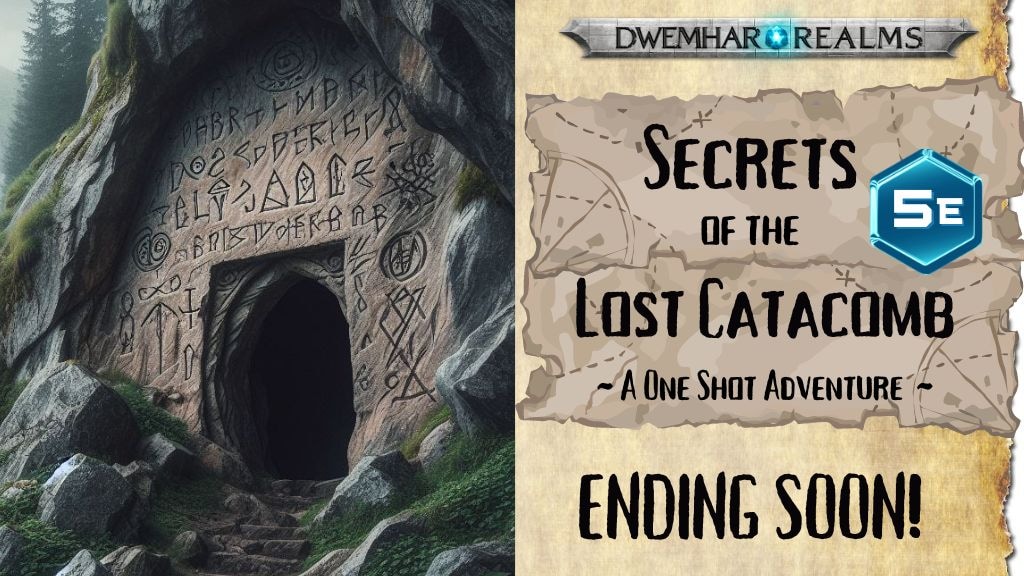 Secrets of the Lost Catacomb 5E One Shot Adventure