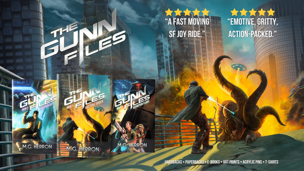 The Gunn Files: An Action-Packed Sci-Fi Mystery Series