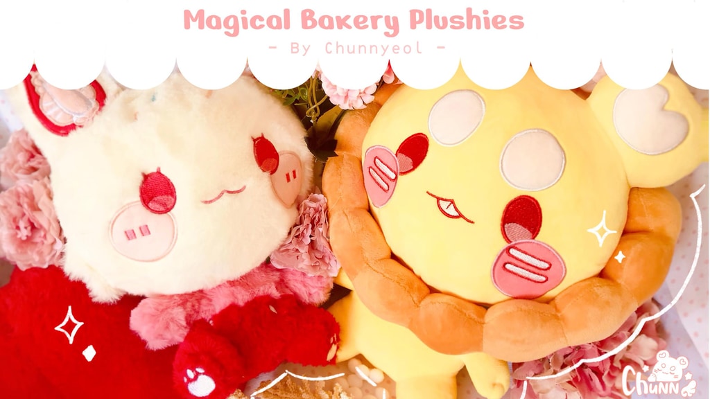 Magical Bakery Plushies by Chunnyeol