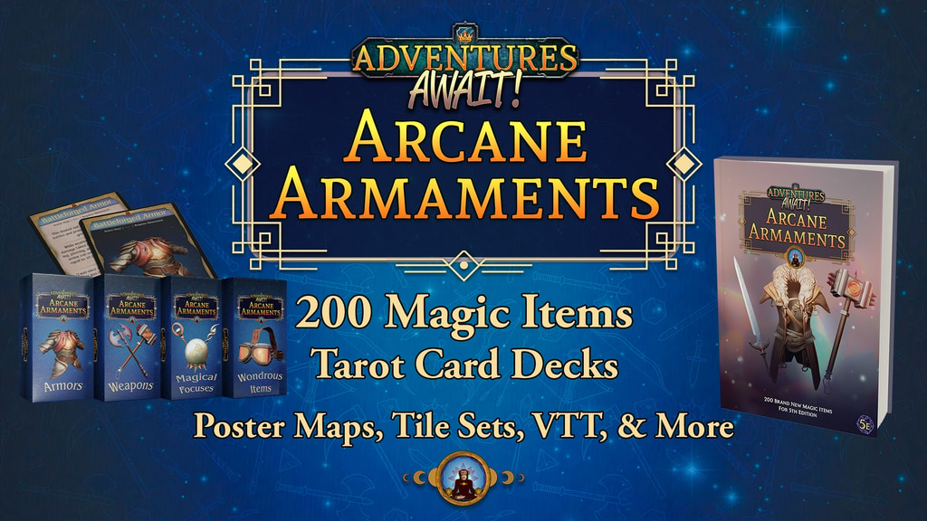 Adventures Await: Arcane Armaments