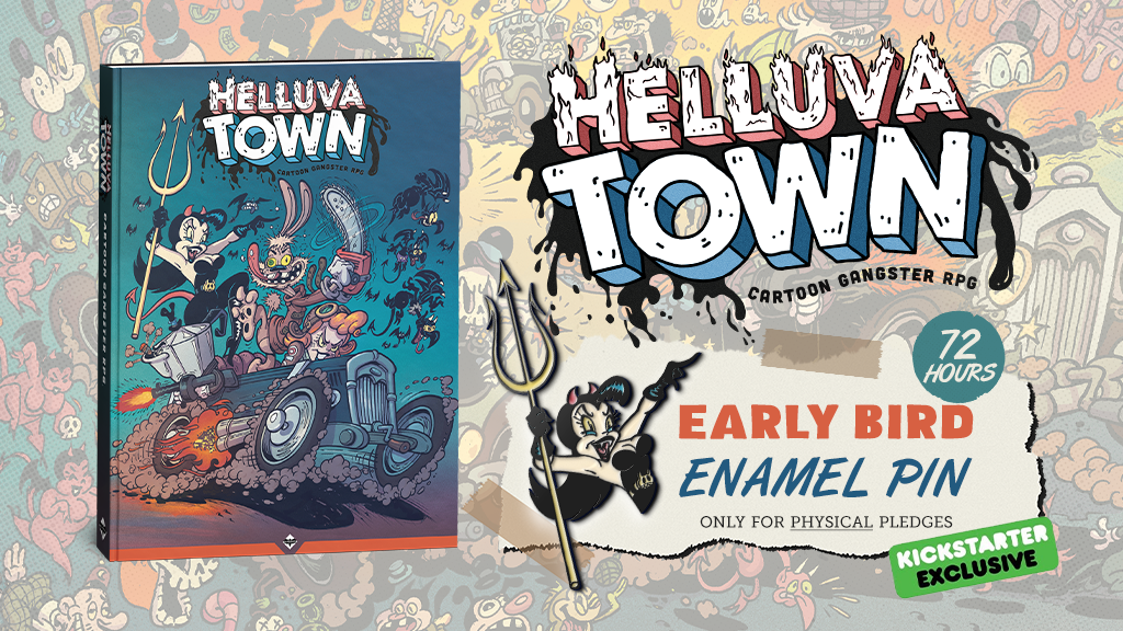 Helluva Town - A Cartoon Gangster RPG