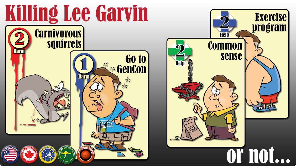 Killing Lee Garvin - Help a real-world game designer in need