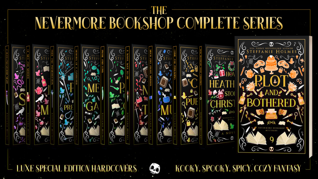 The Nevermore Bookshop Foiled, Gilded-Edge Special Editions