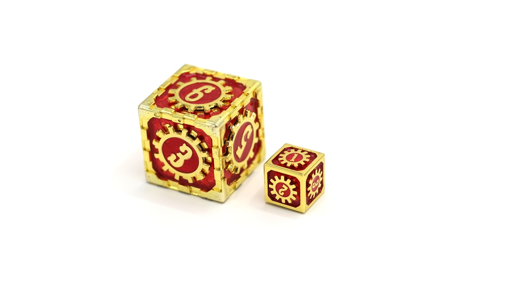 CogCraft Fidget Dice and Metal Cog Dice Collection