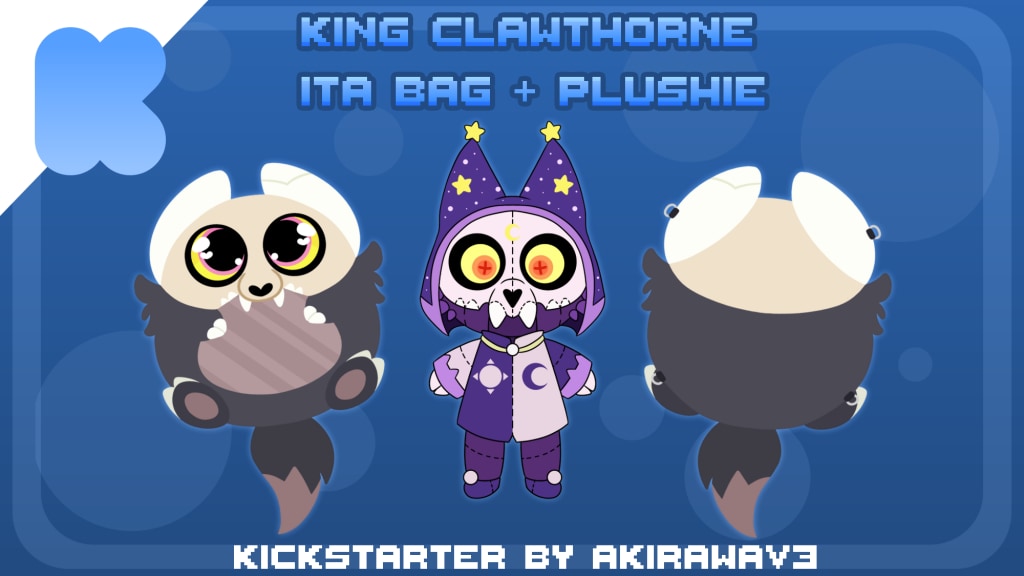 The Owl House || King Clawthorne Ita Bag + Plushie !