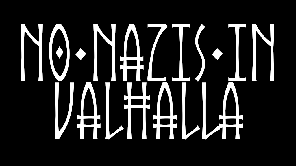 No Nazis in Valhalla