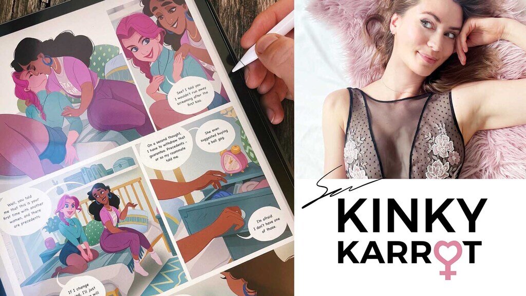 KINKY KARROT Exclusive Deluxe Hardcover available only to Backerkit backers.