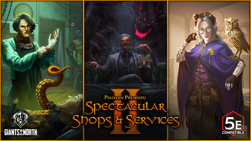 Spectacular Shops & Services 2! (5e)