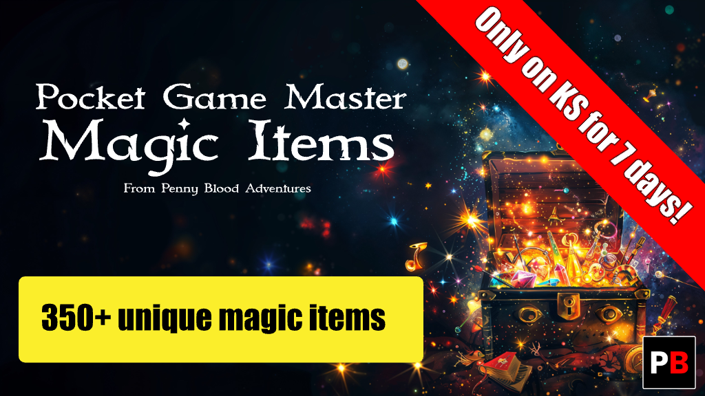 Pocket Game Master: Magic Items, a 5e reference book