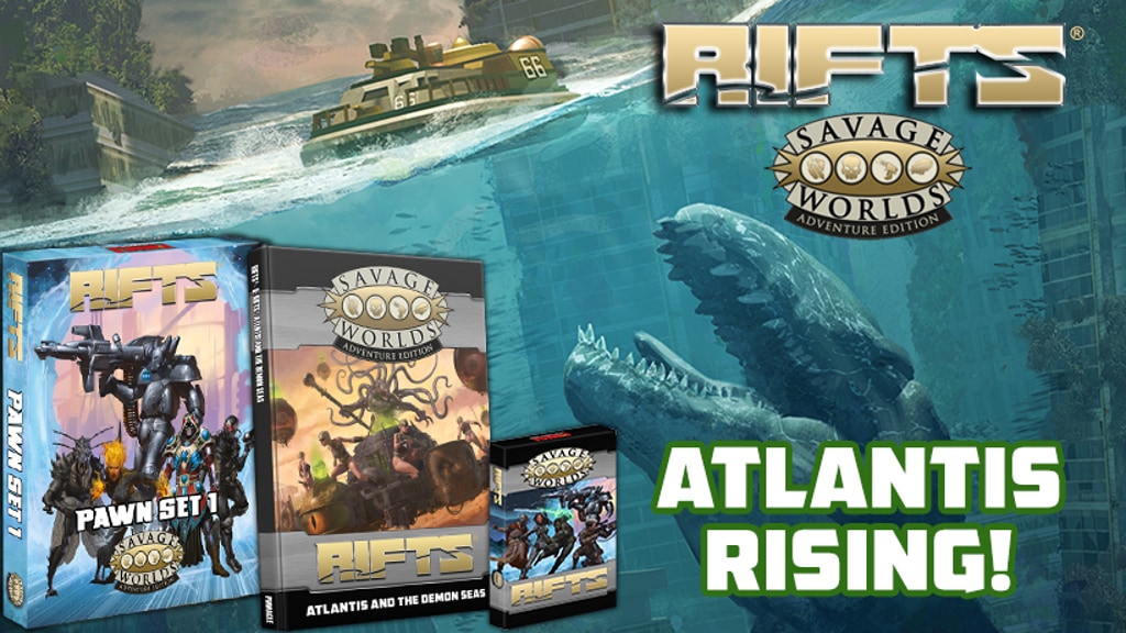 Rifts® for Savage Worlds: Atlantis Rising