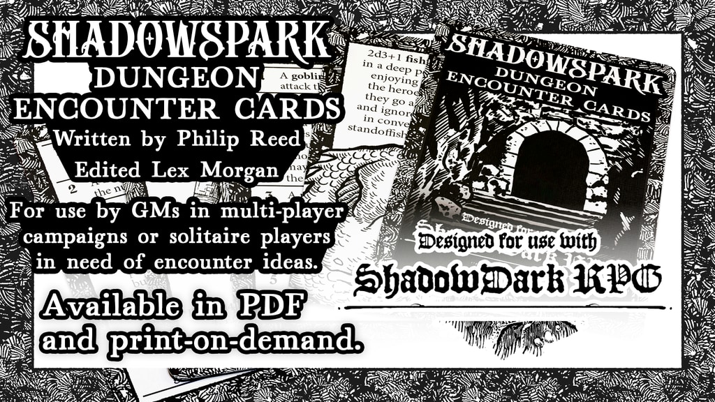 ShadowSpark Dungeon Encounter Cards