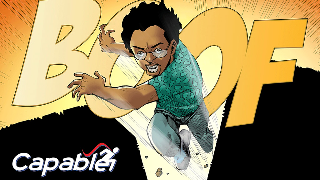 Capable #1 - 3: An Accessible Comic Book Series