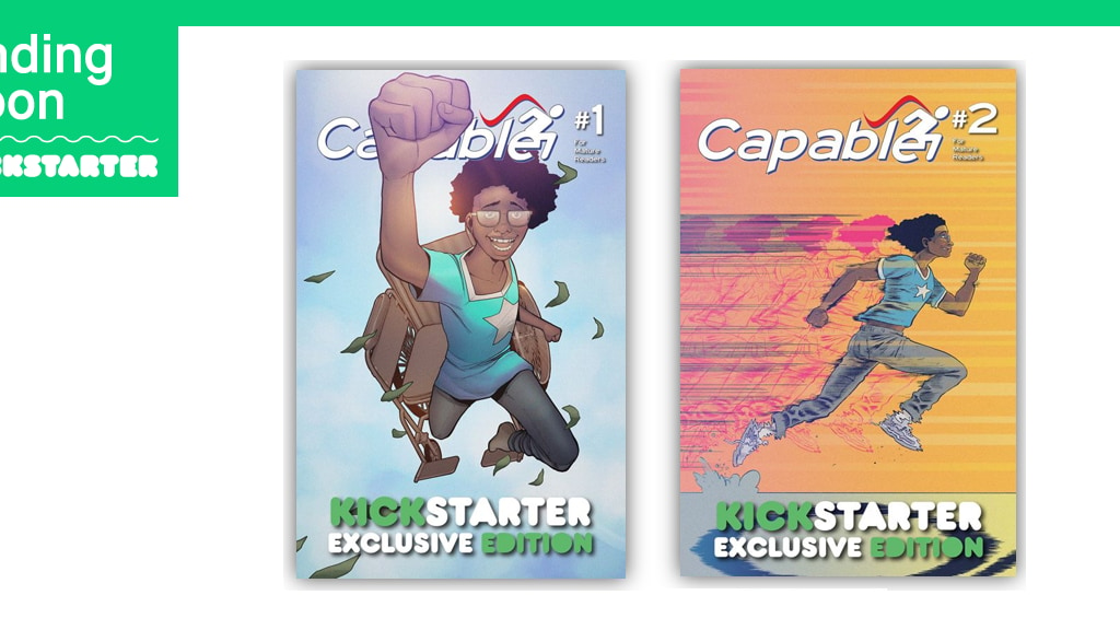 Capable #1 & #2: A Superhero Comic Book Series