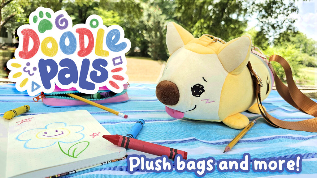 Doodle Pals Plush Bags