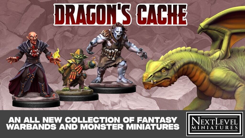 Next Level Miniatures: Dragon's Cache - Series 1