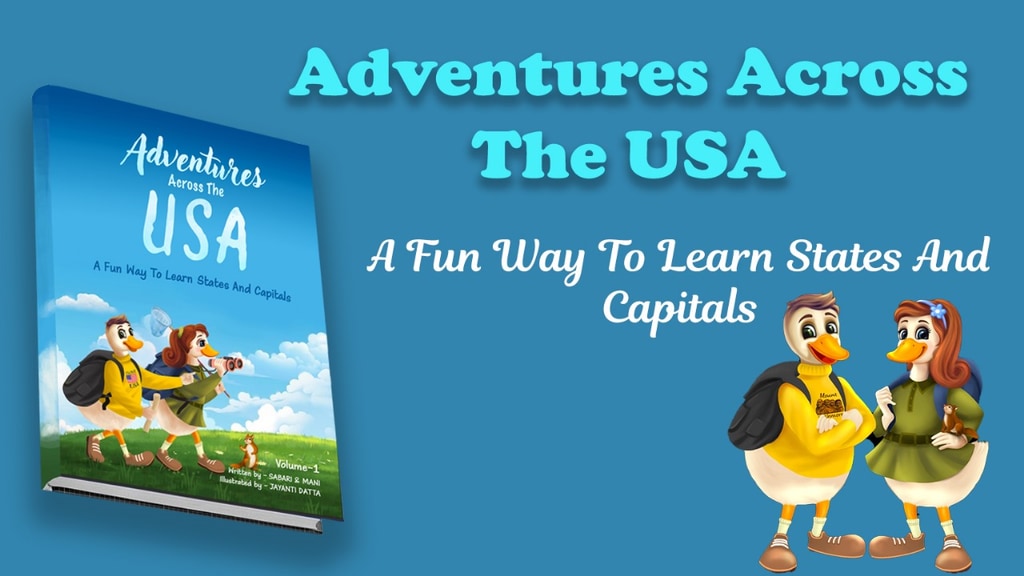 'Adventures Across The USA' - Picture book (Vol.1)