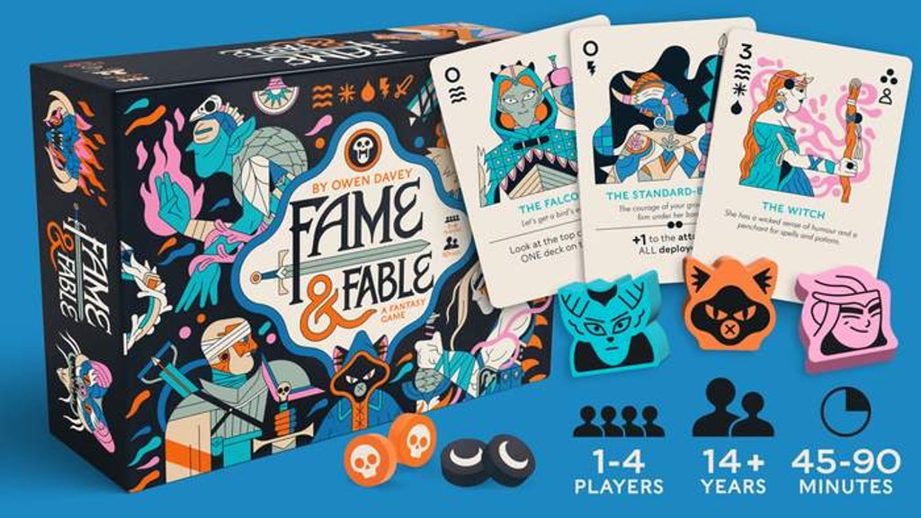 Fame and Fable | A Fantasy Board Game