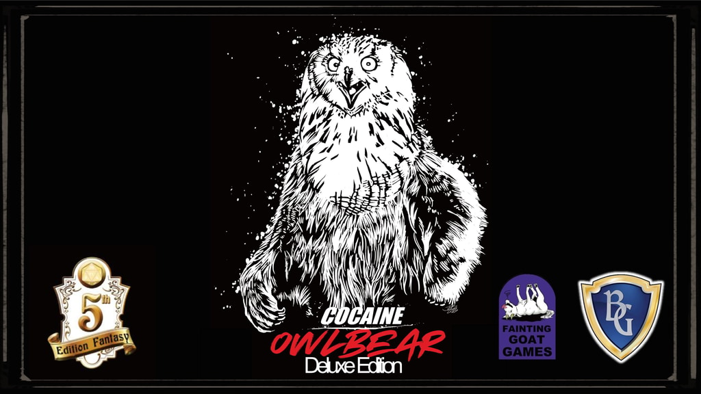 Cocaine Owlbear Deluxe Edition - A minigame for 5e RPGs