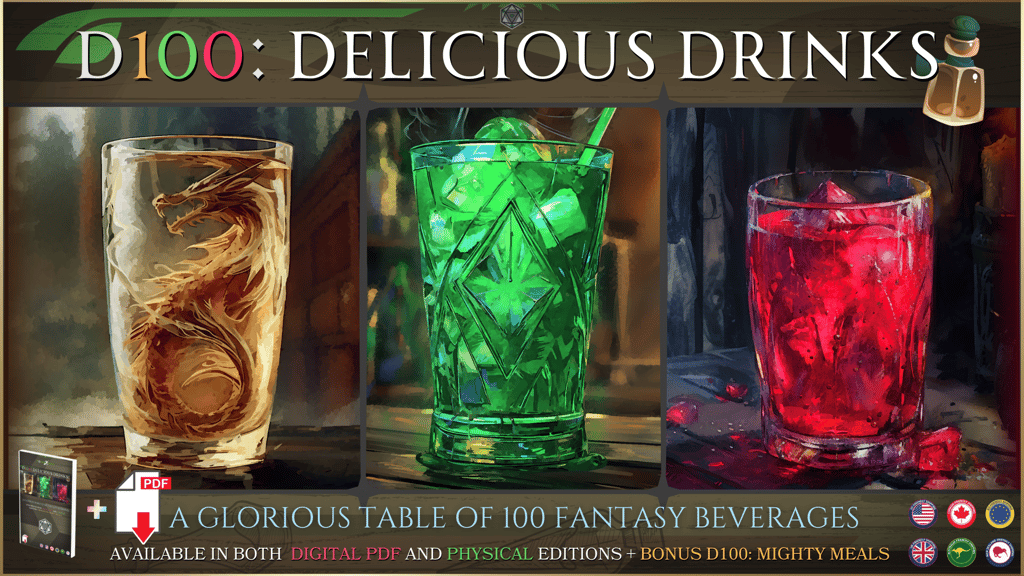 D100: Delicious Drinks